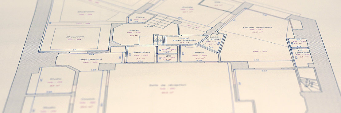 plan architecture geometre