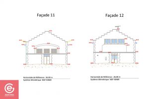 Exemple de plan de facade