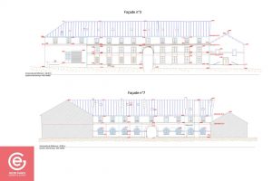 Plan de facade