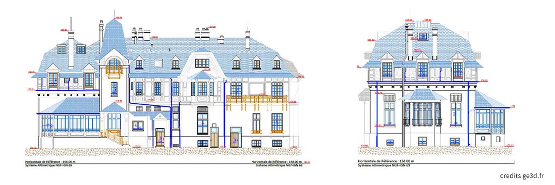 plan de facade