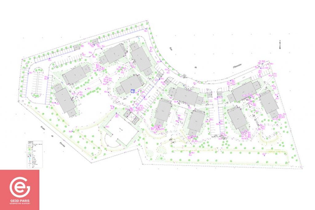 Plan topographique