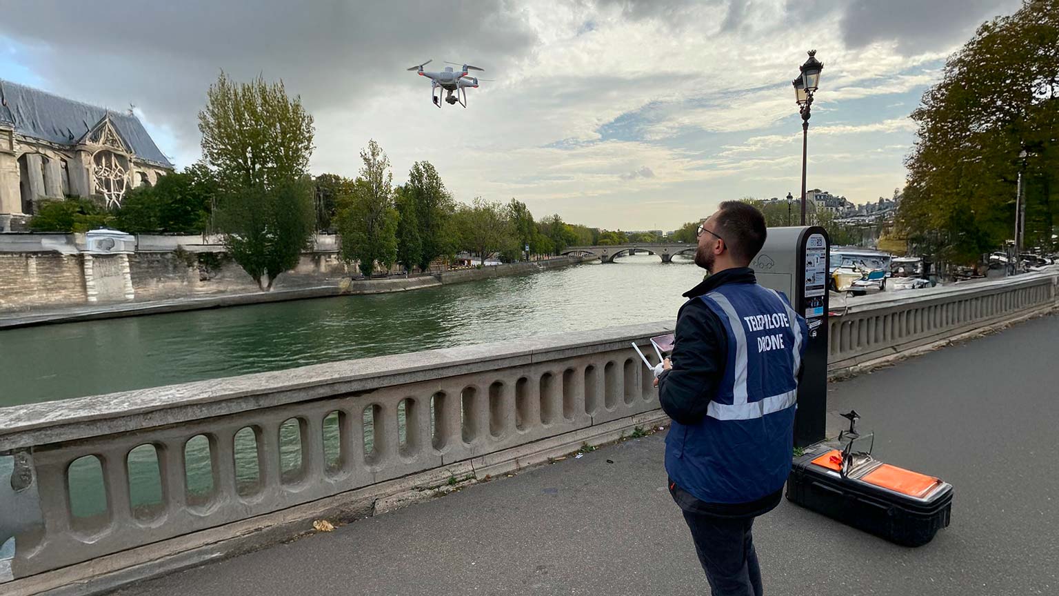 pilote de drone