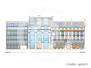 Exemple de plan de façade