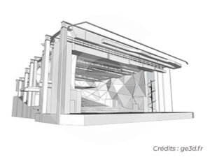 Modélisation 3D bâtiment
