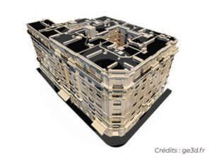 Modélisation 3D immeuble